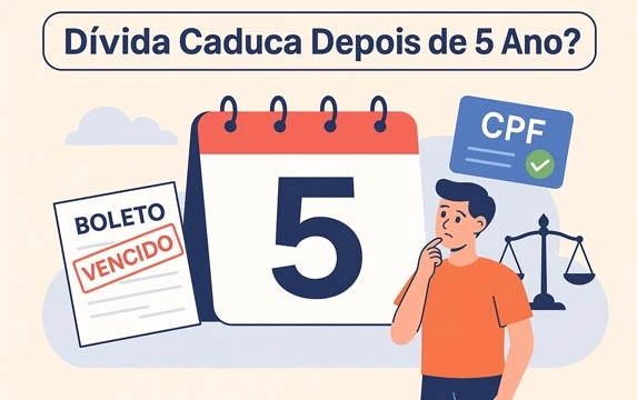 Dívida Caduca Depois de 5 Anos? Entenda de Verdade Como Funciona a Prescrição